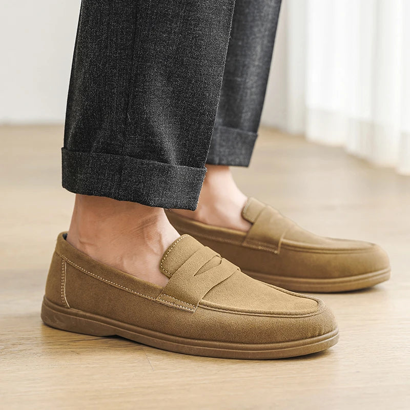 Mocasines de ante «Penny» de Alberto