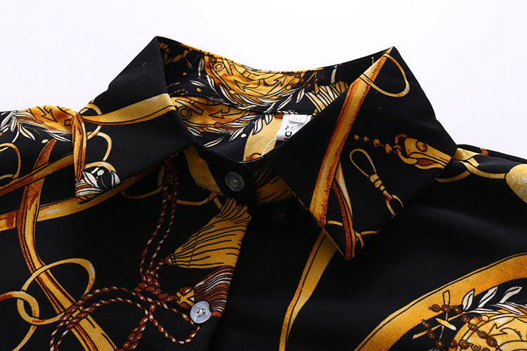 Blusa vintage con botones