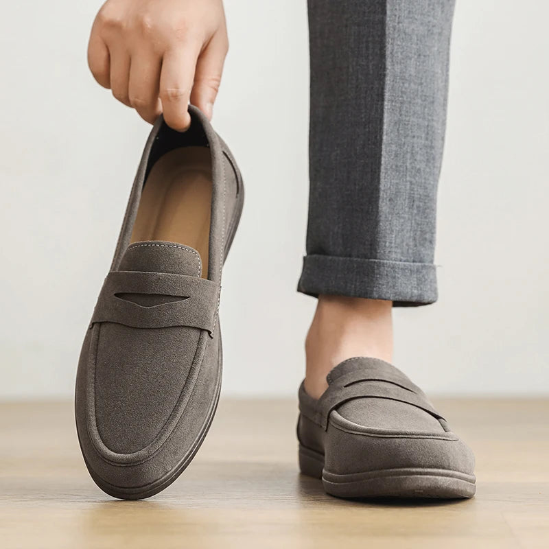 Mocasines de ante «Penny» de Alberto