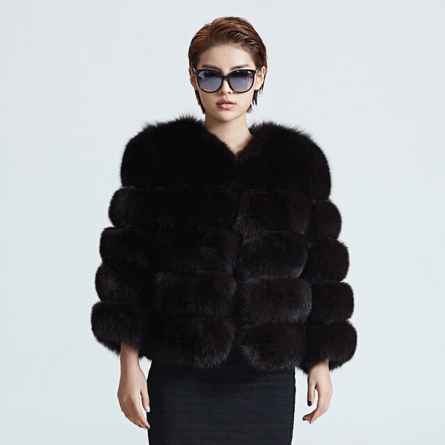 Abrigo de piel Lana Luxe