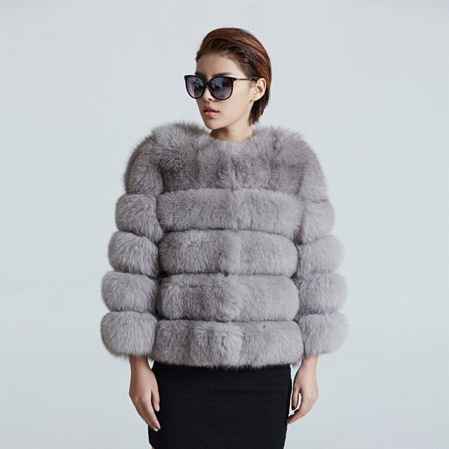 Abrigo de piel Lana Luxe