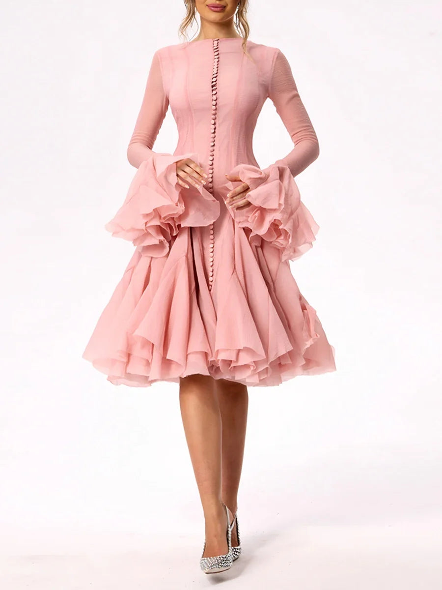 Vestido asimétrico para mujer