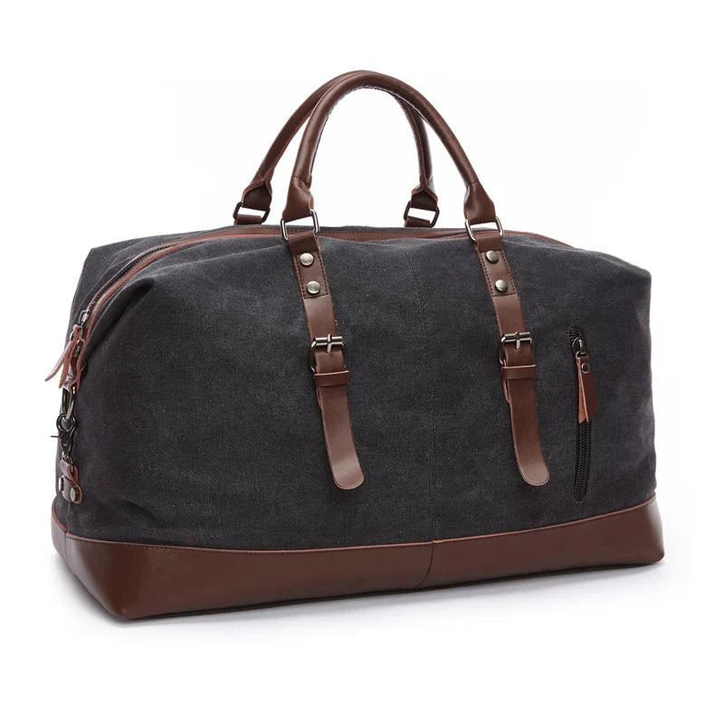 Maverick bolsa de lona para viaje — resistente y espaciosa bolsa de fin de semana para aventuras