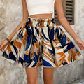 Shorts con cordón boho-chic para mujer