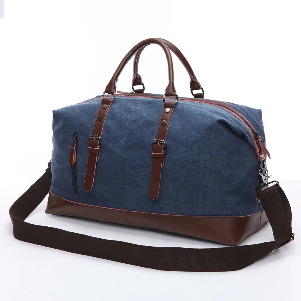 Maverick bolsa de lona para viaje — resistente y espaciosa bolsa de fin de semana para aventuras