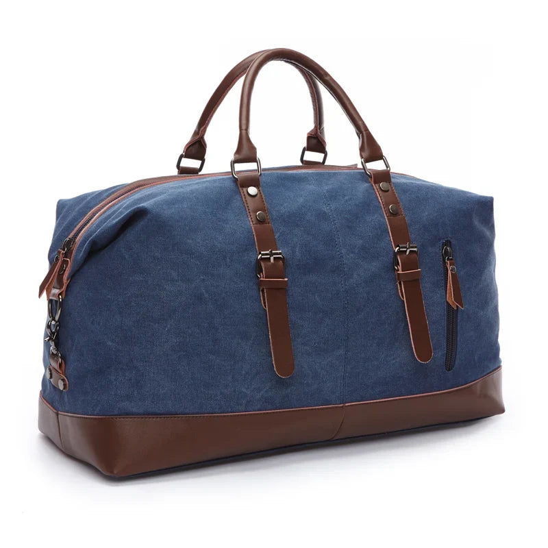 Maverick bolsa de lona para viaje — resistente y espaciosa bolsa de fin de semana para aventuras
