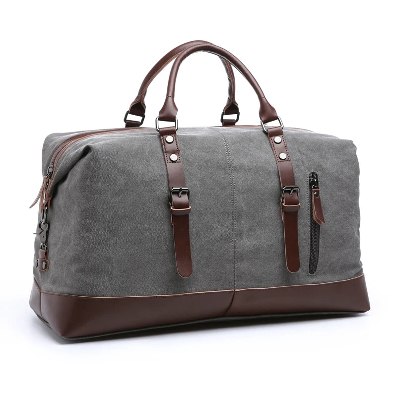 Maverick bolsa de lona para viaje — resistente y espaciosa bolsa de fin de semana para aventuras
