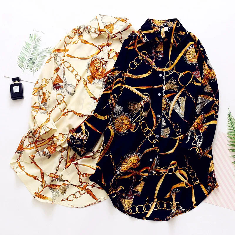 Blusa vintage con botones