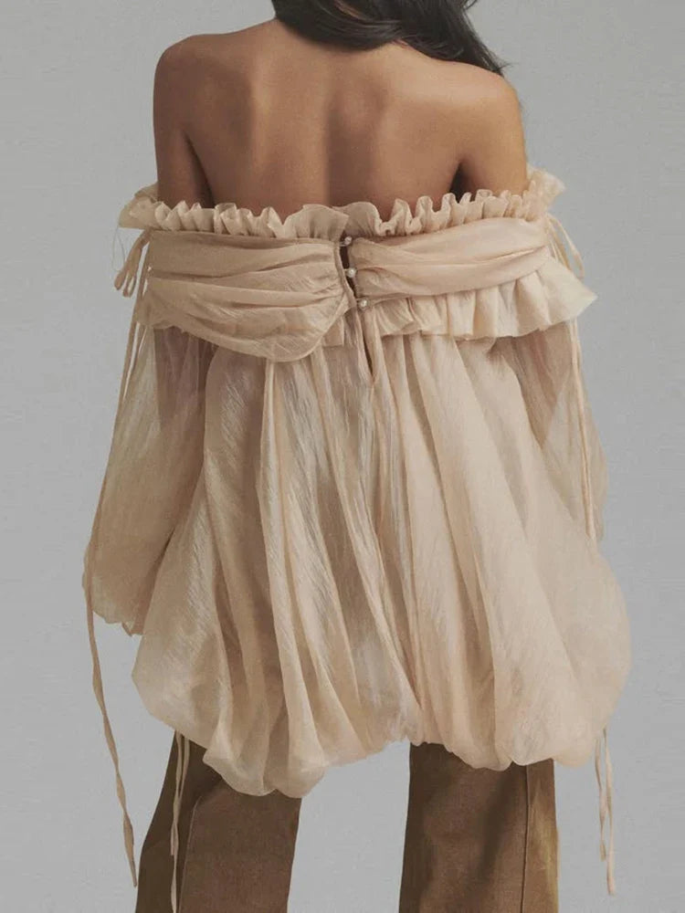 Blusa hombro descubierto Lola