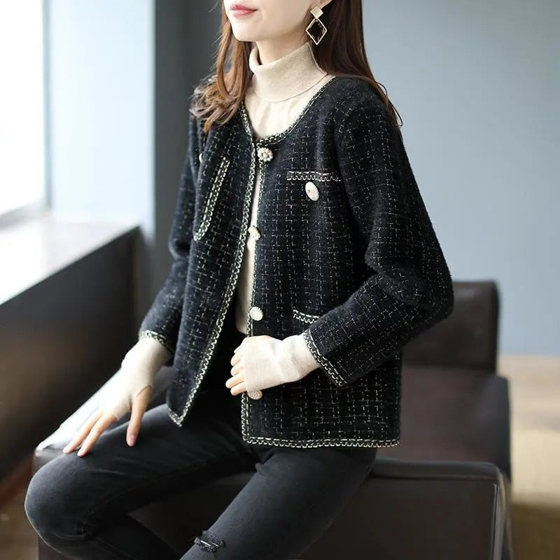 Cardigan de elegancia sin esfuerzo