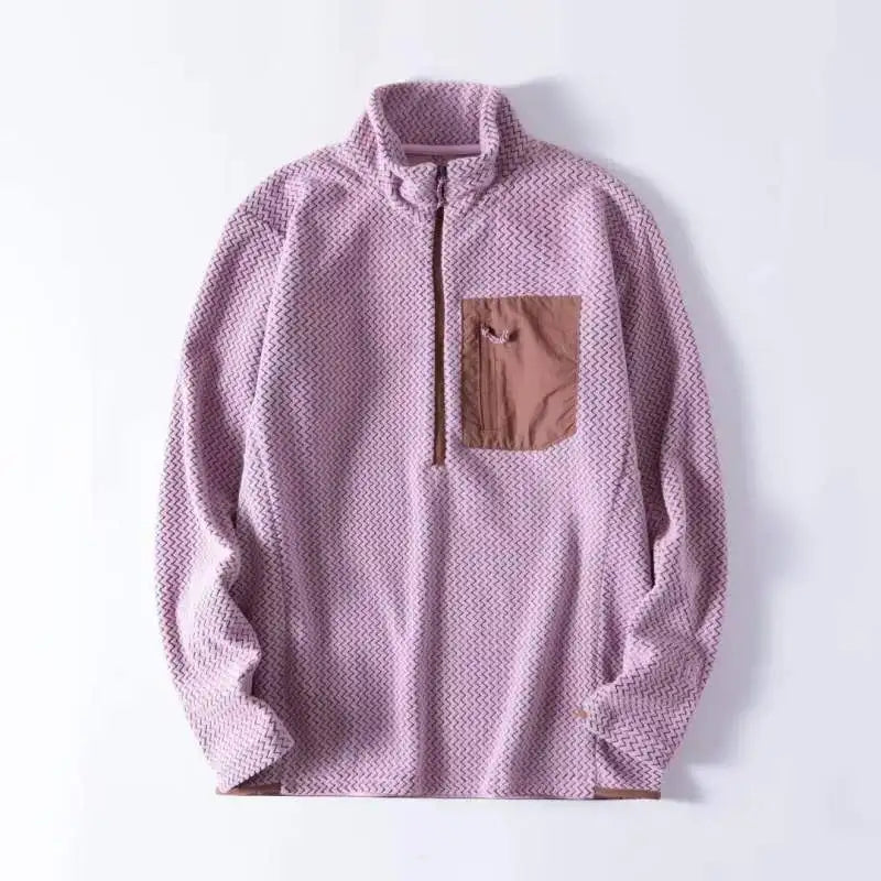 Suéter Arden Fleece con media cremallera — cómodo, imprescindible para el día a día