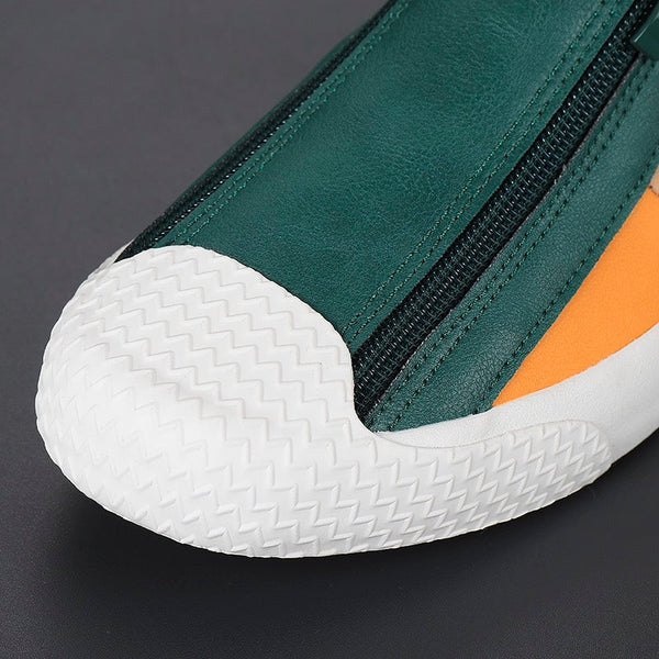 Zapatillas Julien de cuero premium - Estilo atemporal y comodidad diaria