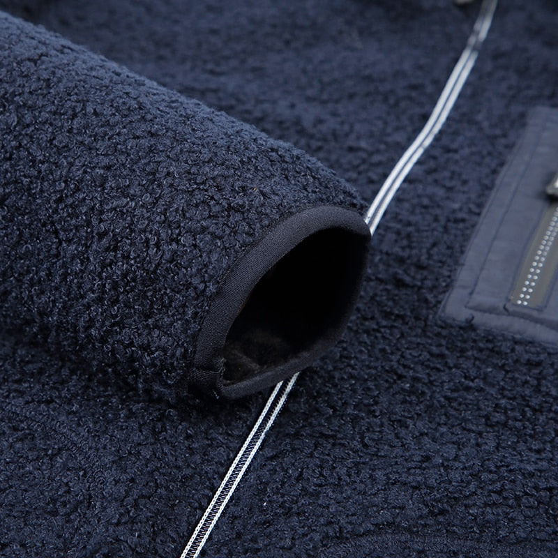 Chaqueta gruesa de forro polar ultra cálida para climas fríos